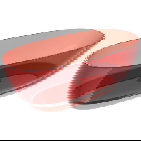 Mexen Pure rose fristående transparent badkar 170 x 80 cm, krompropp - 58071708014