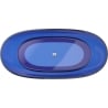 Mexen Pure vrijstaande transparante badkuip 170 x 80 cm, saffier, chrom stop - 58071708016