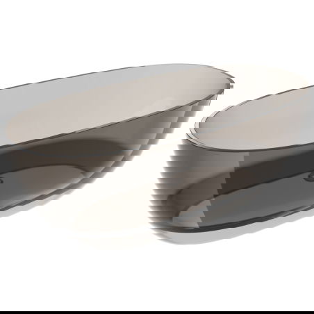 Mexen Pure bronzas stāvvanna caurspīdīga 170 x 80 cm, hroma korķis - 58071708018