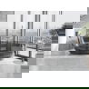 Mexen Pure smoke vrijstaande transparante badkuip 170 x 80 cm, chromen stop - 58071708019