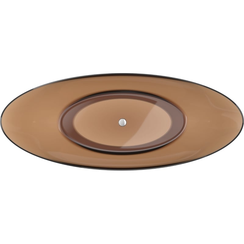 Mexen Vea Earth Freestanding Transparent Bathtub 180 x 80 cm, Chrome Plug - 58091808005