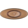 Mexen Vea earth freistehende transparente Badewanne 180 x 80 cm, chrom Stopfen - 58091808005
