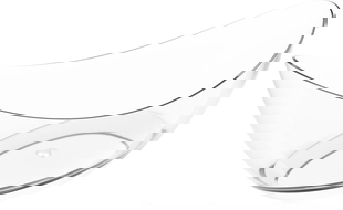 Mexen Vea clear freestanding transparent bathtub 180 x 80 cm, chrome plug - 58091808008