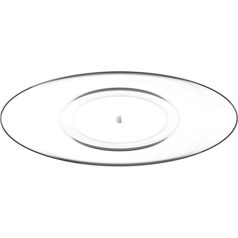 Mexen Vea chiara vasca da bagno indipendente trasparente 180 x 80 cm, tappo cromato - 58091808008