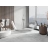 Mexen Vea freistehende klare Wanne transparent 180 x 80 cm, Chromstöpsel - 58091808008