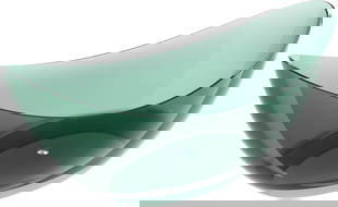 Mexen Vea prostoječa prozorna kad teal wanna 180 x 80 cm, kromirana zapora - 58091808011