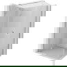 Mexen Mist H T Duschkabine, schwenkbar, links, 105 x 70 cm, transparent, Chrom - 8A5T-105-070-01-00-L
