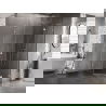 Mexen Lunar L Fünfeck-Duschkabine schwenkbar rechts 80 x 90 cm, transparent, Chrom - 831L-080P-090L-01-00-P
