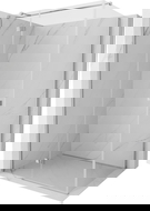 Mexen Mist-H T Duschkabine, links öffnend, 110 x 80 cm, transparent, Chrom - 8A5T-110-080-01-00-L