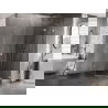 Mexen Lunar vijfhoekige douchecabine, draaiend rechts 90 x 100 cm, transparant, chroom - 831-090P-100L-01-00-P