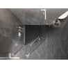 Mexen Lunar L fünfeckige Duschkabine, linke Tür 80 x 90 cm, transparent, weiß - 831L-080L-090P-20-00-L