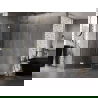 Mexen Lunar L vijfhoekige douchecabine zwenkbaar links 80 x 90 cm, transparant, goud - 831L-080L-090P-50-00-L