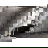 Mexen Lunar L Fünfeck-Duschkabine schwenkbar rechts 80 x 90 cm, transparent, gold - 831L-080P-090L-50-00-P