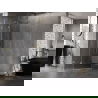 Mexen Lunar vijfkantige schuifdouche links 80 x 100 cm, transparant, goud geborsteld - 831-080L-100P-55-00-L
