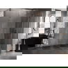 Mexen Lunar L vijfhoekige douchecabine scharnier rechts 90 x 100 cm, transparant, roze goud - 831L-090P-100L-60-00-P