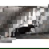 Mexen Lunar L vijfhoekige douchecabine scharnier rechts 90 x 100 cm, transparant, roze goud - 831L-090P-100L-60-00-P