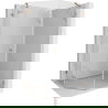 Mexen Lunar Fünfeck-Duschkabine schwenkbar links 80 x 100 cm, transparent, gebürstetes Kupfer - 831-080L-100P-65-00-L