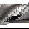 Mexen Lunar L Fünfeck-Duschkabine rechts öffnend 90 x 100 cm, transparent, gebürstetes Kupfer - 831L-090P-100L-65-00-P
