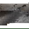 Mexen Lunar L Fünfeck-Duschkabine links schwenkbar 90 x 100 cm, transparent, schwarz - 831L-090L-100P-70-00-L