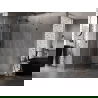 Mexen Lunar fünfeckige Duschkabine links schwenkbar 90 x 100 cm, transparent, schwarz - 831-090L-100P-70-00-L