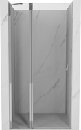 Mexen Mist zakretna tuš vrata 80 cm, prozirna, krom - 8A4-080-000-01-00