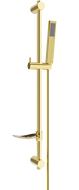 Mexen DF00 verschiebbare Duschgarnitur, gold - 785004582-50
