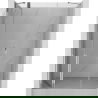 Mexen Mist Duschkabinentür, schwenkbar, 155 cm, transparent, Chrom - 8A4-155-001-01-00