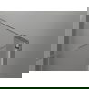 Mexen Mist Duschkabinentür, schwenkbar, 155 cm, transparent, Chrom - 8A4-155-001-01-00