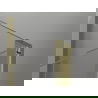 Mexen Mist douchedeur opengaand 75 cm, transparant, goud - 8A4-075-000-50-00