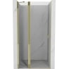 Mexen Mist porte de douche battante 120 cm, transparent, doré - 8A4-120-000-50-00