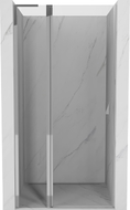 Mexen Mist L zakretna tuš vrata 90 cm, prozirna, krom - 8A4L-090-000-01-00