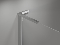 Mexen Mist L shower door hinged 95 cm, transparent, chrome - 8A4L-095-000-01-00