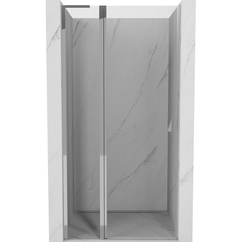 Mexen Mist L Duschdrehtür 115 cm, transparent, Chrom - 8A4L-115-000-01-00
