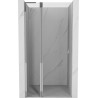 Mexen Mist L 115 cm Hinged Shower Door, Transparent, Chrome - 8A4L-115-000-01-00