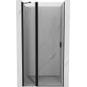 Mexen Mist drzwi prysznicowe uchylne 85 cm, transparent, czarne - 8A4-085-000-70-00