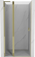 Mexen Mist L klizna vrata za tuš 105 cm, prozirna, zlatna - 8A4L-105-000-50-00