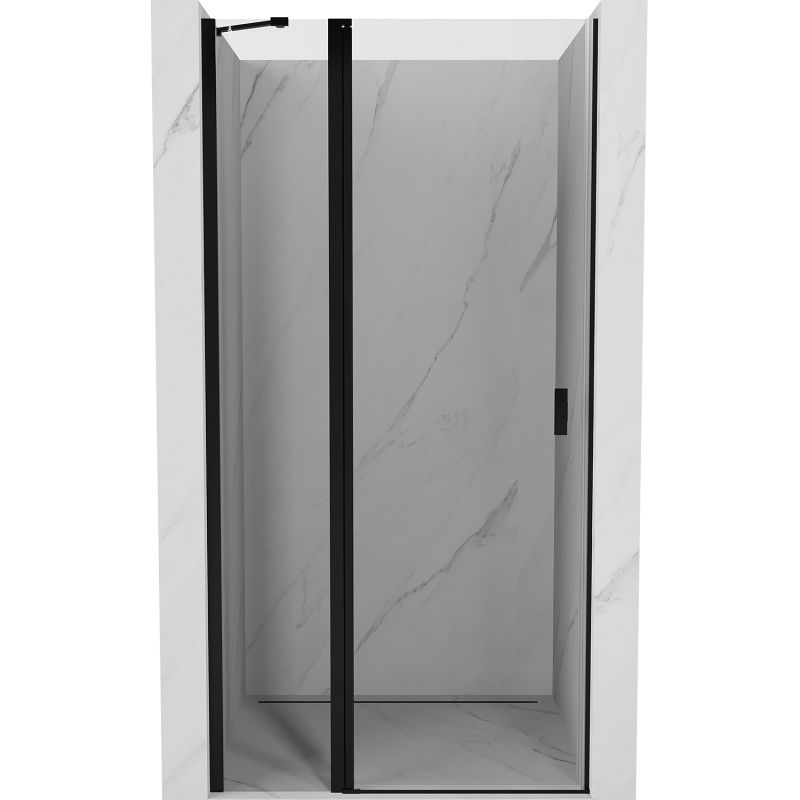 Mexen Mist Duschdrehtüren 110 cm, transparent, schwarz - 8A4-110-000-70-00
