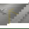 Mexen Mist L scharnierende douchedeur 115 cm, transparant, goud - 8A4L-115-000-50-00