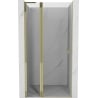Mexen Mist L porte de douche pivotante 120 cm, transparent, doré - 8A4L-120-000-50-00