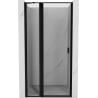 Mexen Mist shower door hinged left 95 cm, black frame, black - 8A4-095-000-70-70-L