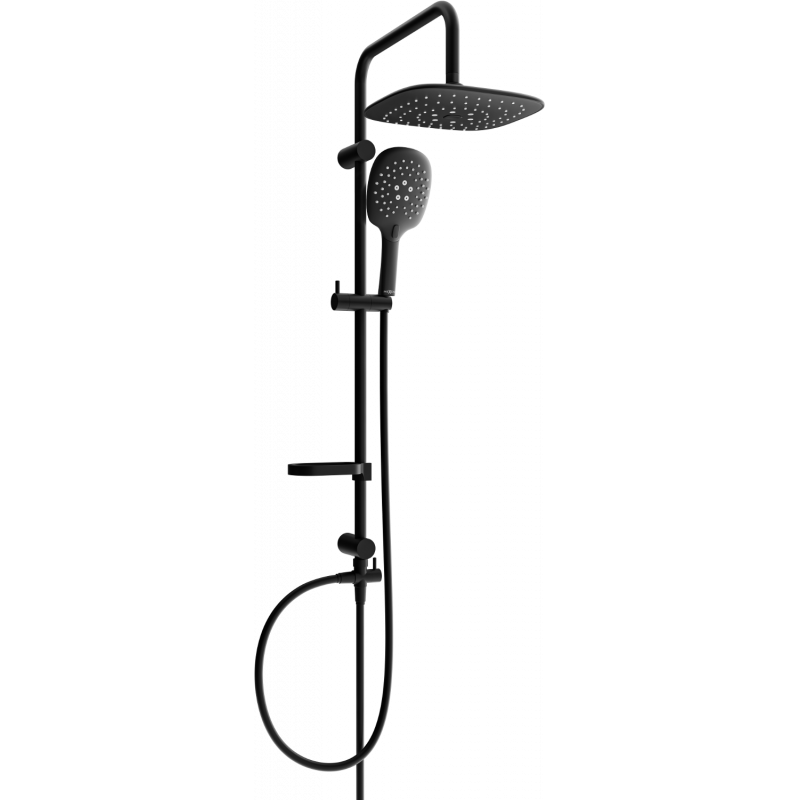 Mexen X22 columna de ducha, negra - 798222291-70
