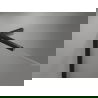Mexen Mist L Duschdrehtür rechts 135 cm, schwarzer Rahmen, schwarz - 8A4L-135-001-70-70-P