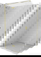 Mexen Mist-H T cabine de douche pivotante gauche 120 x 90 cm, transparent, doré - 8A5T-120-090-50-00-L