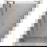 Mexen Mist L Duschdrehtür 140 cm, transparent, gebürstetes Kupfer - 8A4L-140-001-65-00