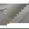 Mexen Mist L draaideur douchedeur 120 cm, transparant, goud geborsteld - 8A4L-120-000-55-00