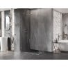 Mexen Lunar-B left-hinged shower enclosure 85 x 70 cm, transparent, chrome - 832-085-070-01-00-L