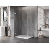Mexen Lunar-B Duschkabine schwenkbar links 85 x 70 cm, transparent, Chrom - 832-085-070-01-00-L