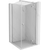 Mexen Mist-H T kabina tuš kabina desna 100 x 100 cm, prozirna, krom - 8A5T-100-100-01-00-P
