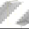 Mexen Mist H T Duschkabine, schwenkbar links, 110 x 110 cm, transparent, gold - 8A5T-110-110-50-00-L