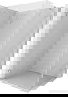 Mexen Lunar-B levi zasukani tuš 100 x 80 cm, prozoren, krom - 832-100-080-01-00-L